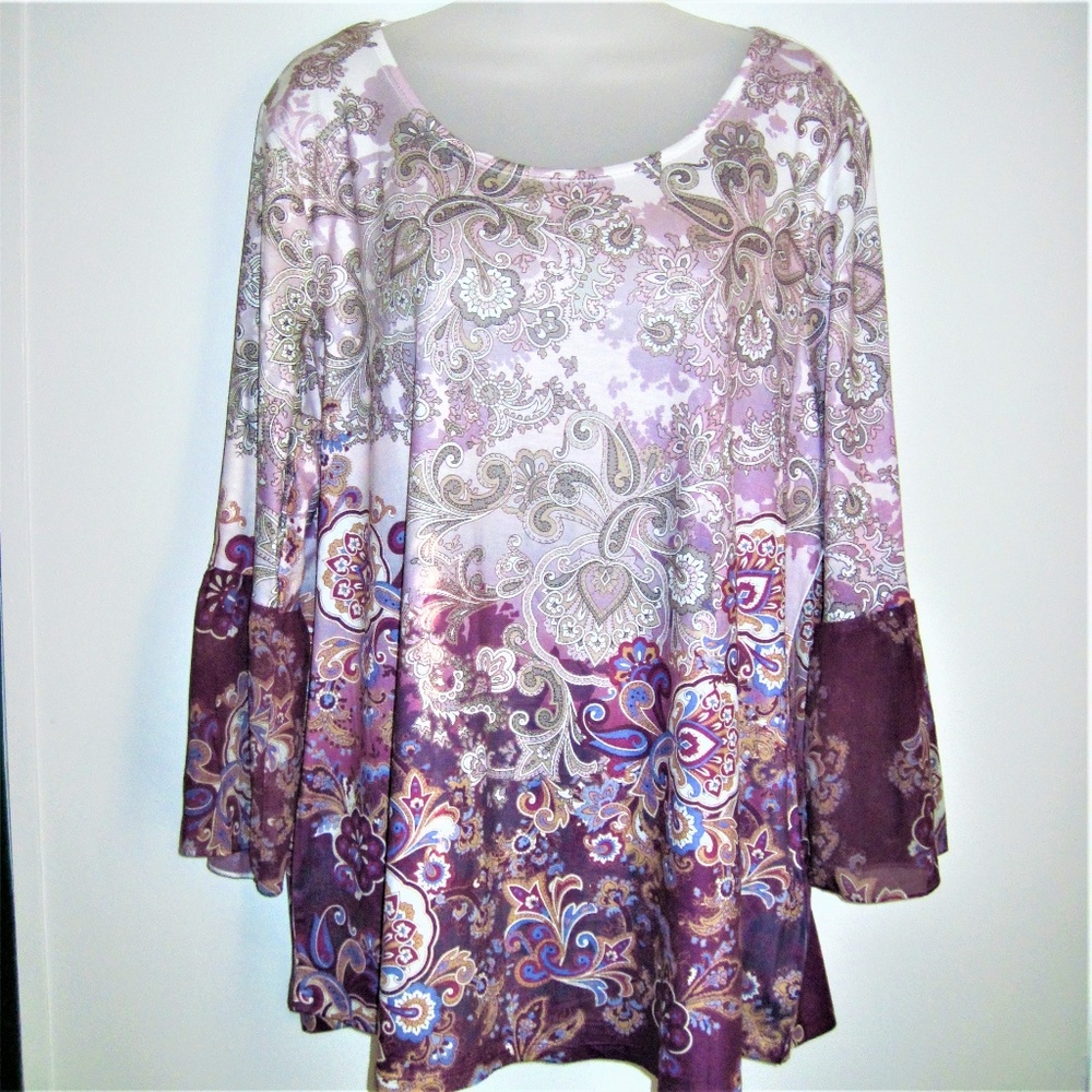 STYLE & CO TOP sz Medium Multi-Color NWT